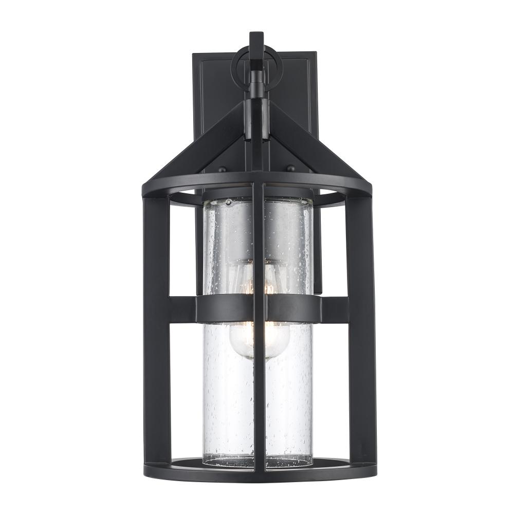 1LT MDRN RUSTIC WALL LANTERN S